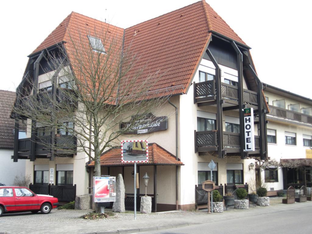 Hotel Waldparkstube Bad Schönborn Zewnętrze zdjęcie